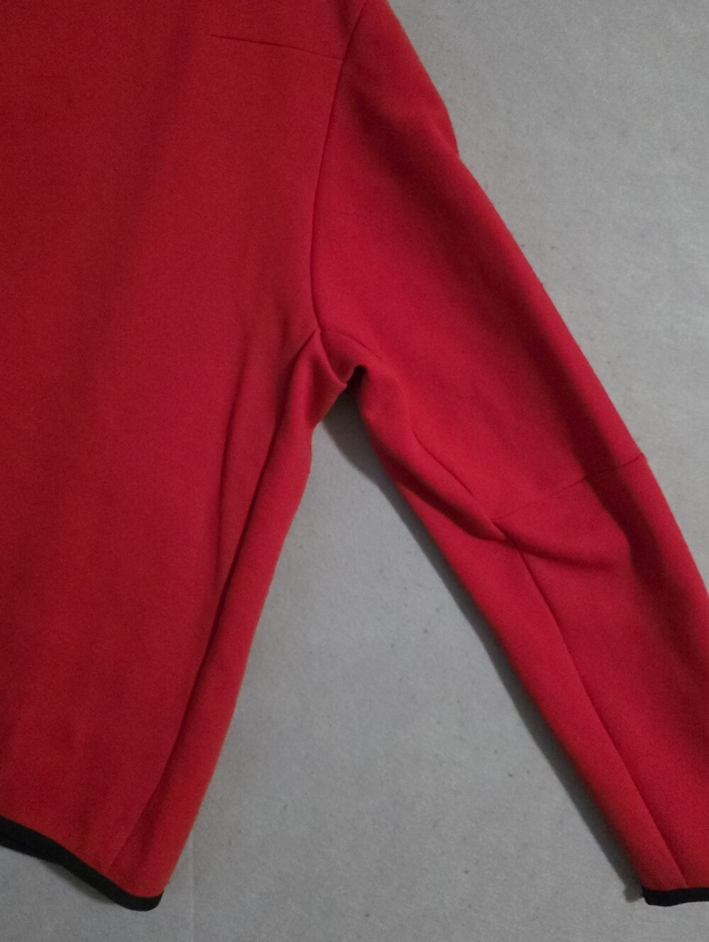 Nike Mens Red Sportswear Tech Fleece Full Zip Hoodie Jacket CU4489 Size XL - Picture 11 of 12